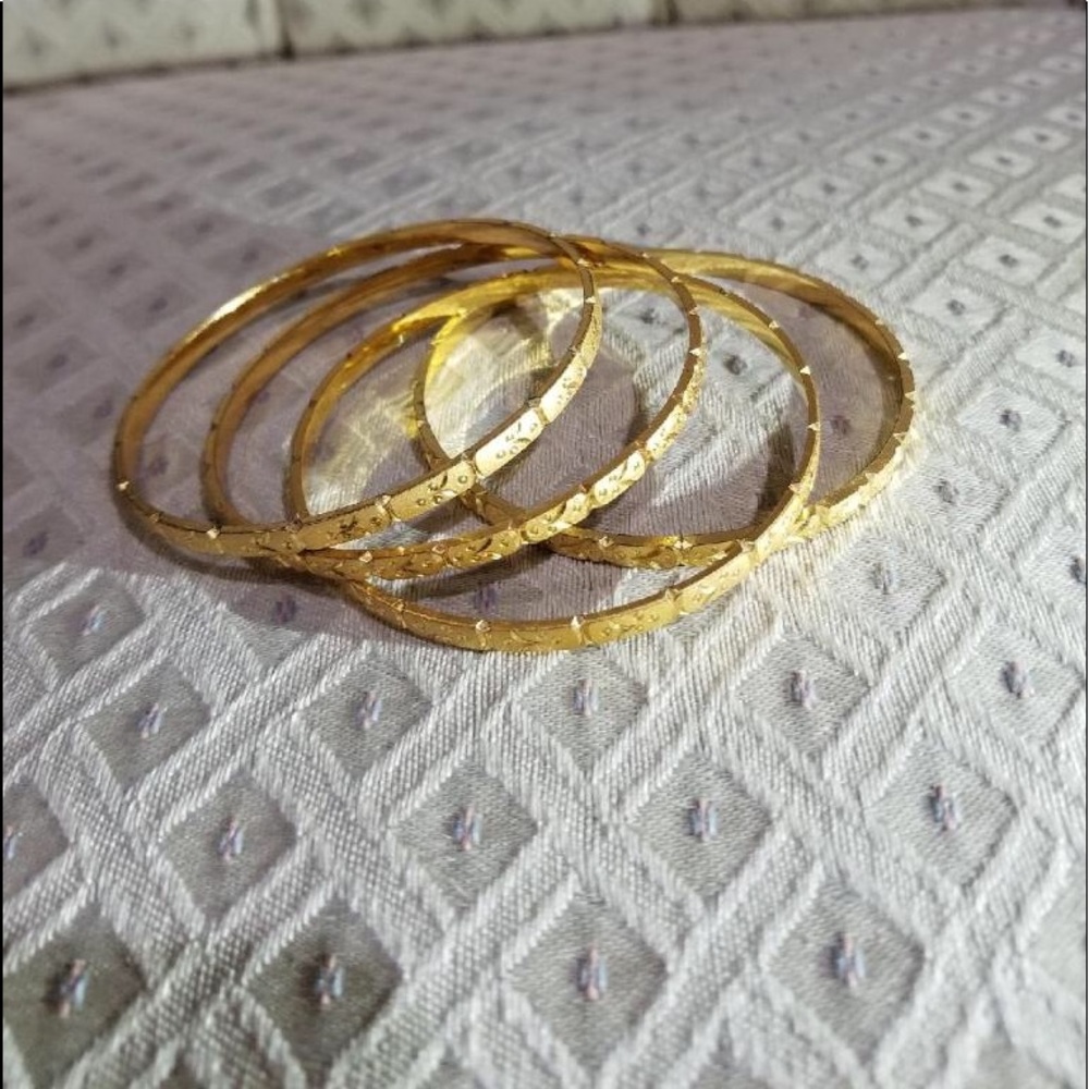 Indian bangles (4).  Price firm.